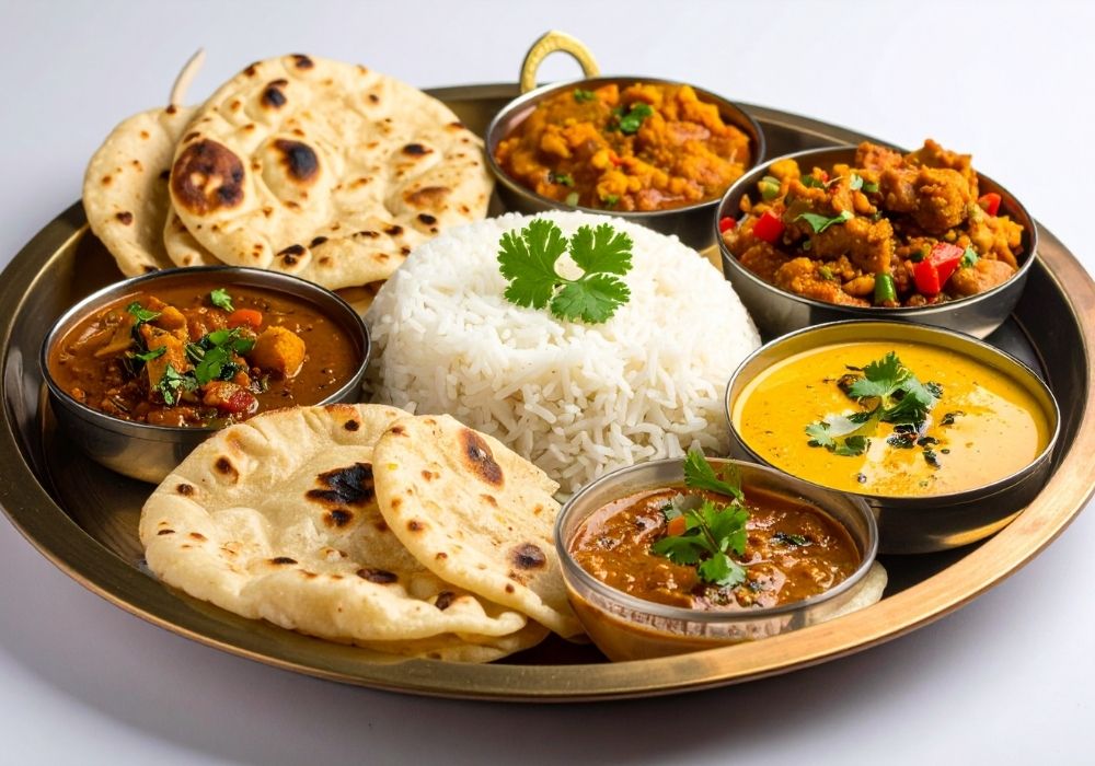 Indian food and hostel facilities